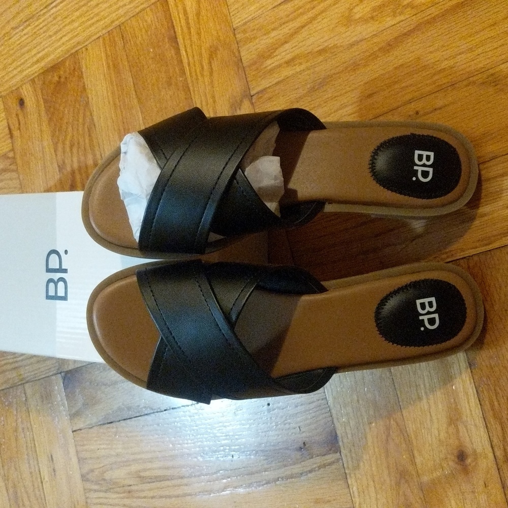 Black sandals